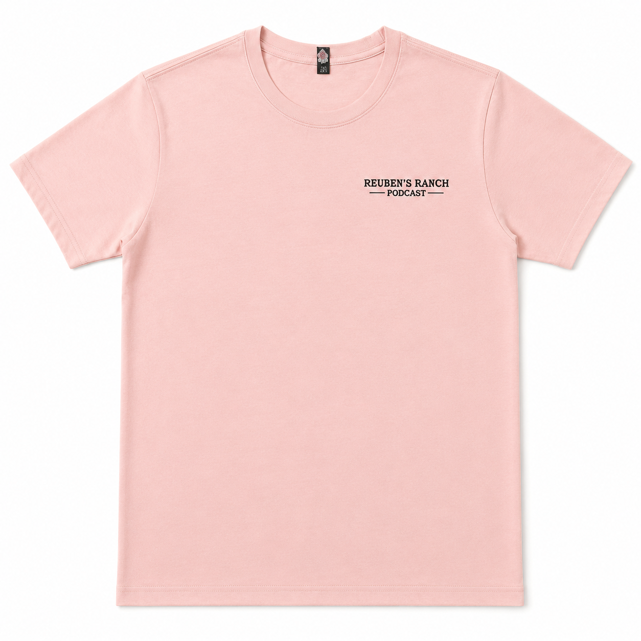 Rancher's Maple Tee (Ladies Black Logo)