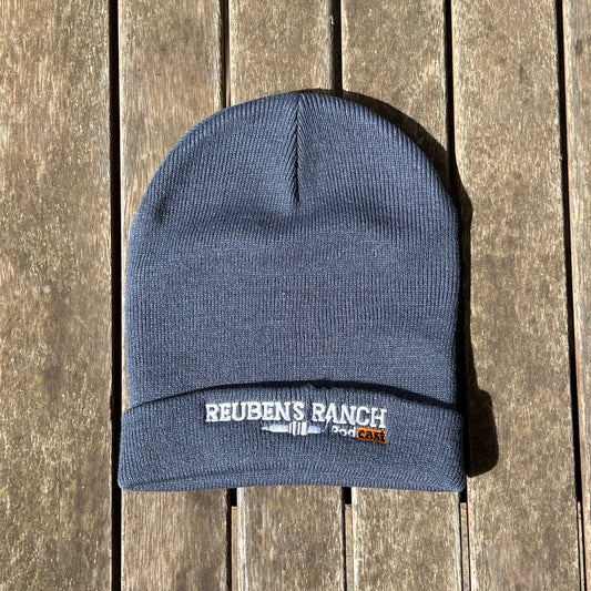 Reuben's Ranch Charcoal Beanie