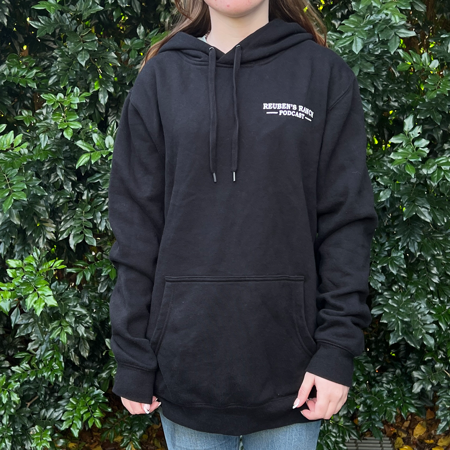 Rancher's Black Stencil Hoodie Unisex