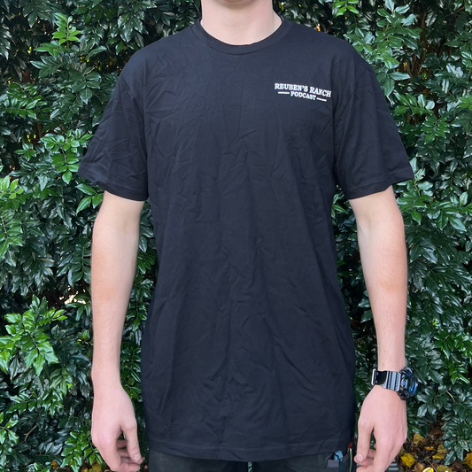 Rancher's Staple Tee (Men's White Logo)