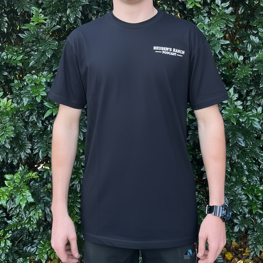 Rancher's Staple Tee (Men's White Logo)