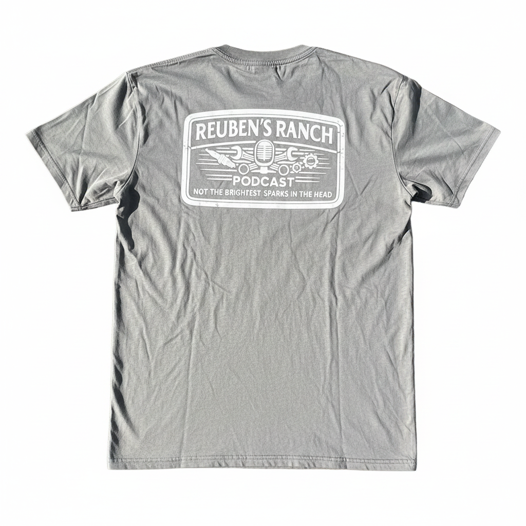 Rancher's Staple Tee (Men's White Logo)