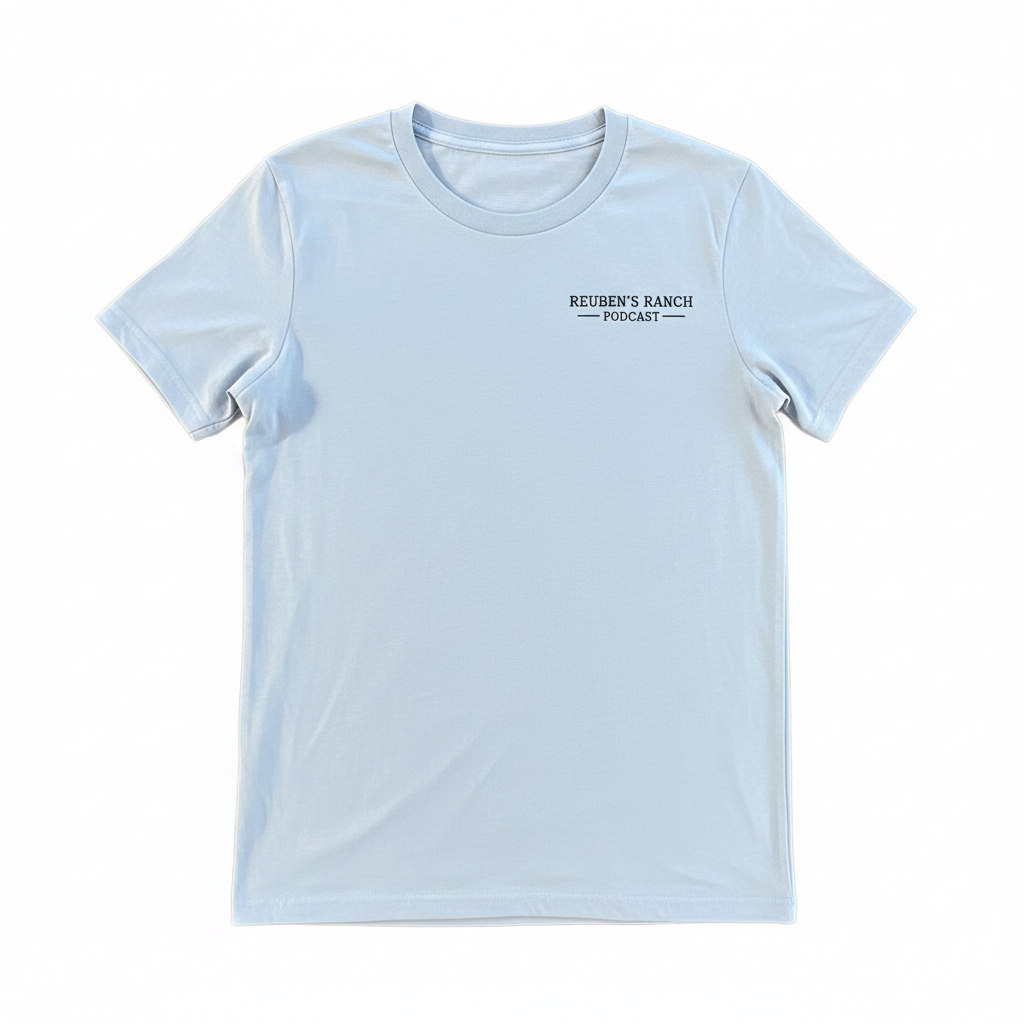 Rancher's Mineral Maple Tee Ladies Black Logo