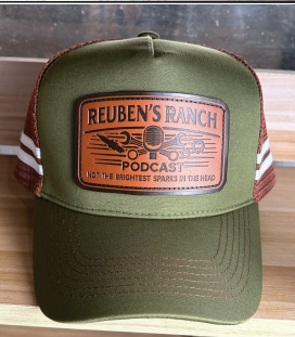 Reuben's Ranch Khaki Green Trucker Hat