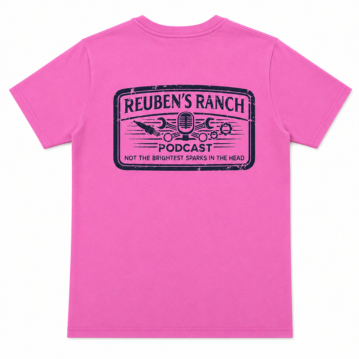 Rancher's Maple Tee (Ladies Black Logo)