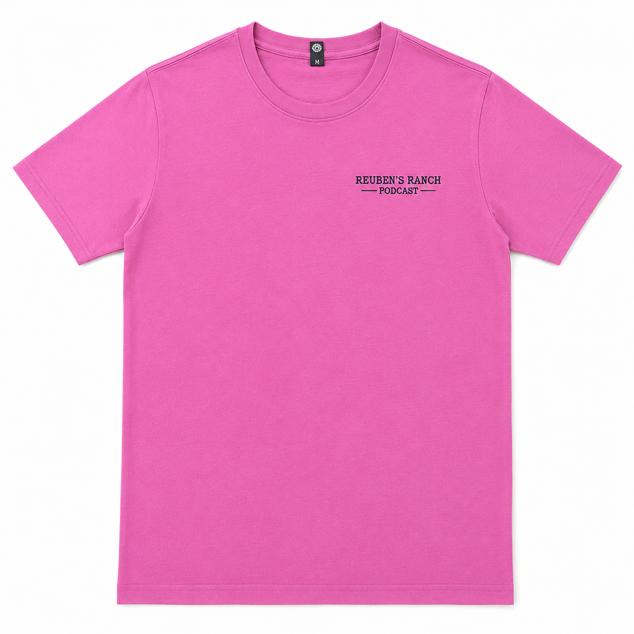 Rancher's Maple Tee (Ladies Black Logo)