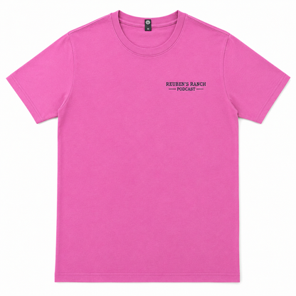 Rancher's Maple Tee (Ladies Black Logo)
