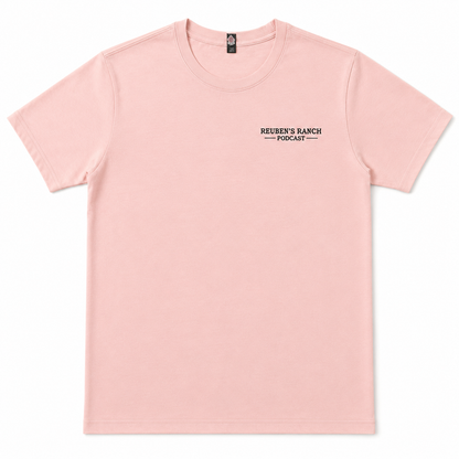 Rancher's Maple Tee (Ladies Black Logo)