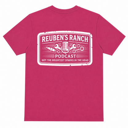 Rancher's Maple Tee (Ladies White Logo)