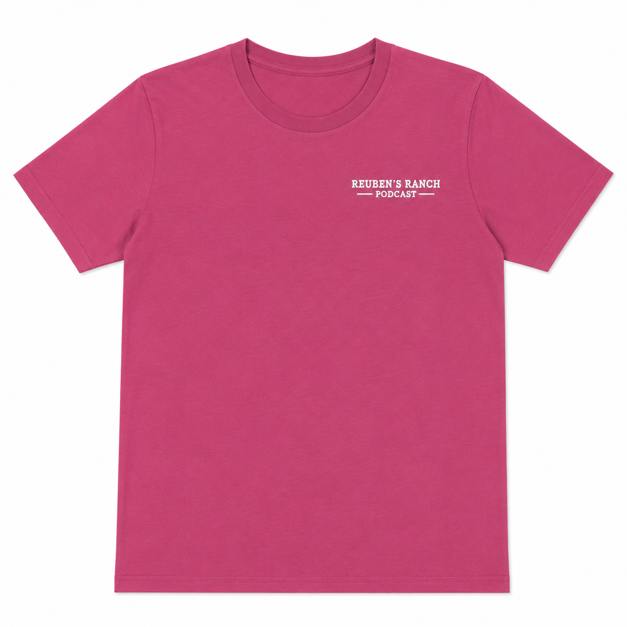 Rancher's Maple Tee (Ladies White Logo)