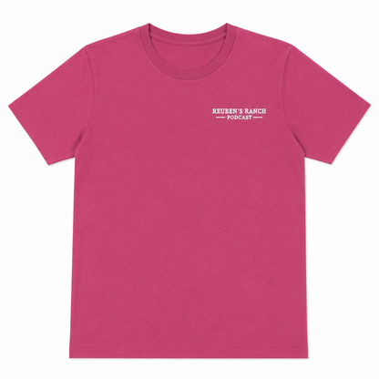 Rancher's Maple Tee (Ladies White Logo)