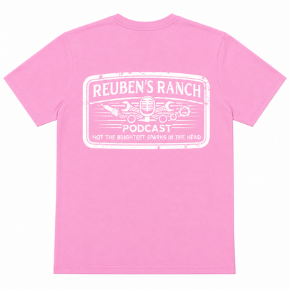 Rancher's Maple Tee (Ladies White Logo)
