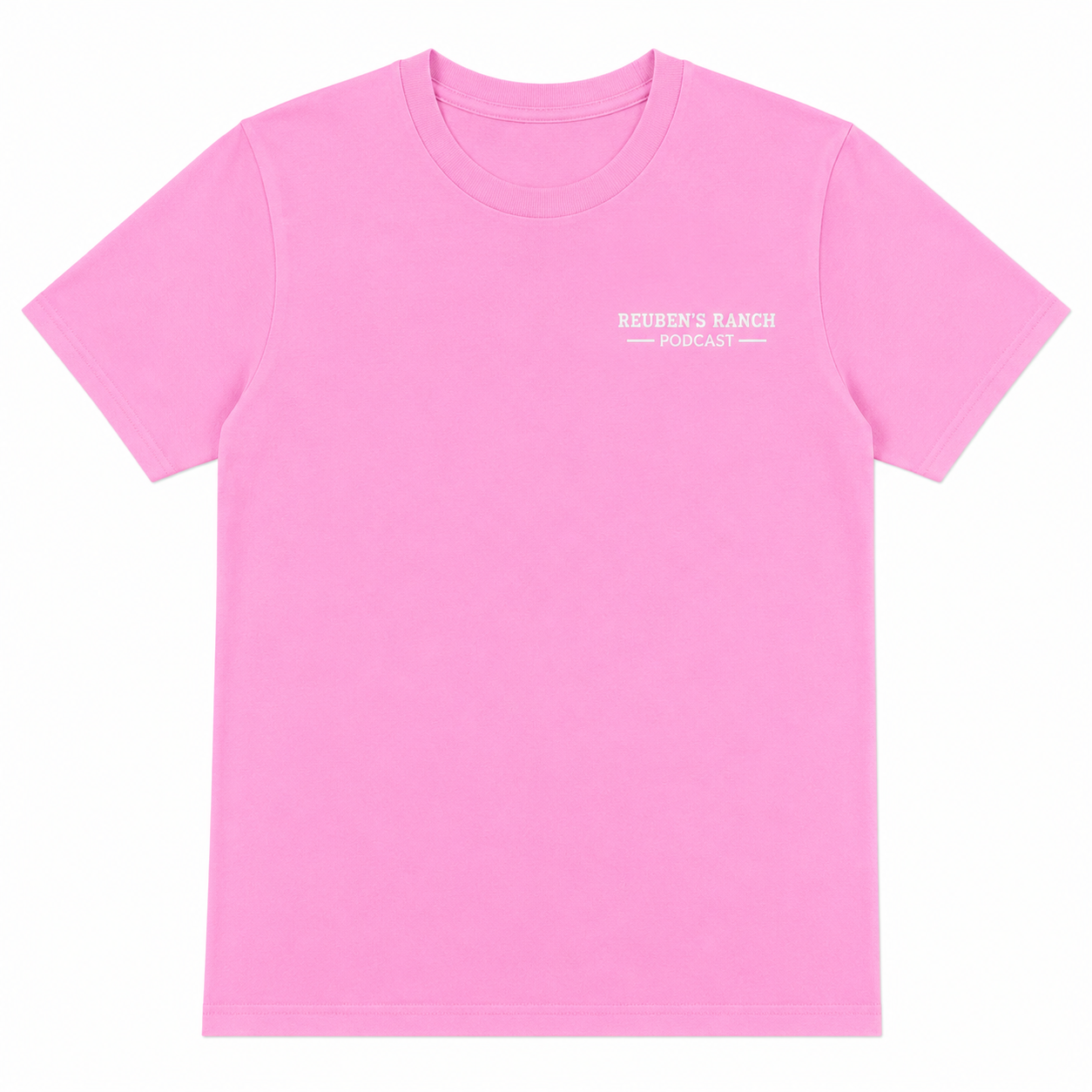 Rancher's Maple Tee (Ladies White Logo)
