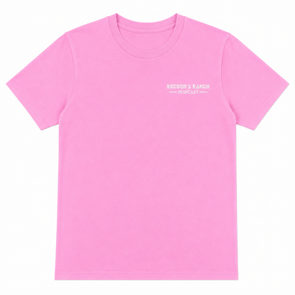 Rancher's Maple Tee (Ladies White Logo)