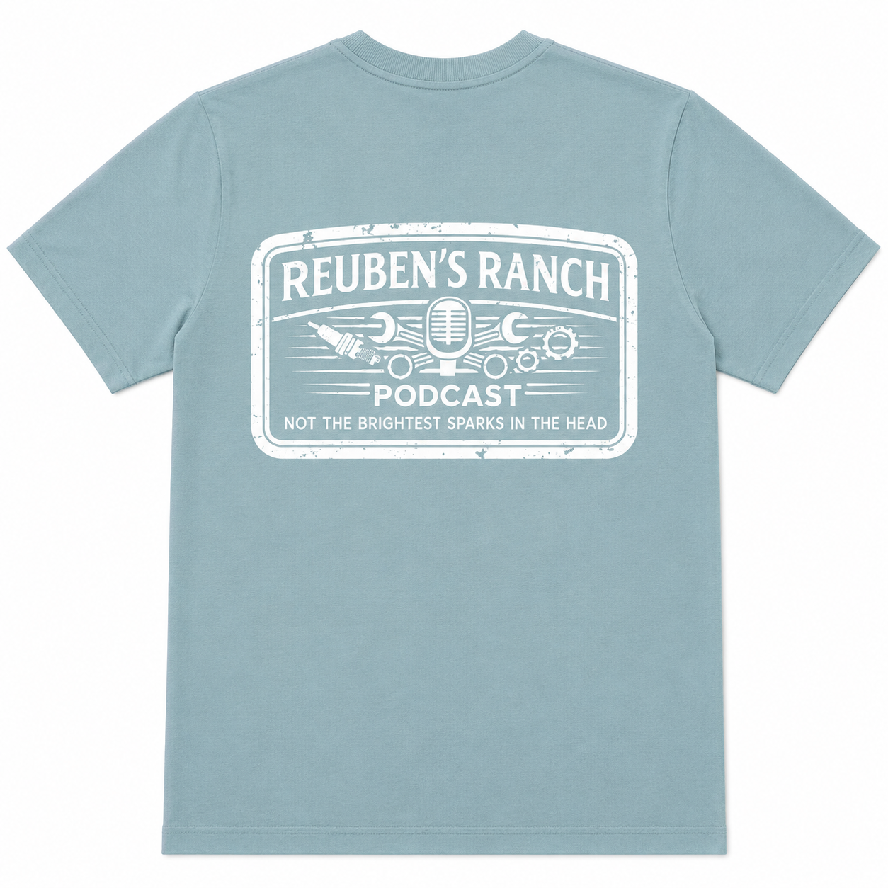 Rancher's Maple Tee (Ladies White Logo)