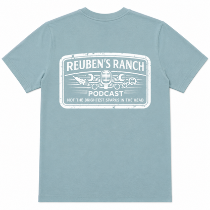 Rancher's Maple Tee (Ladies White Logo)