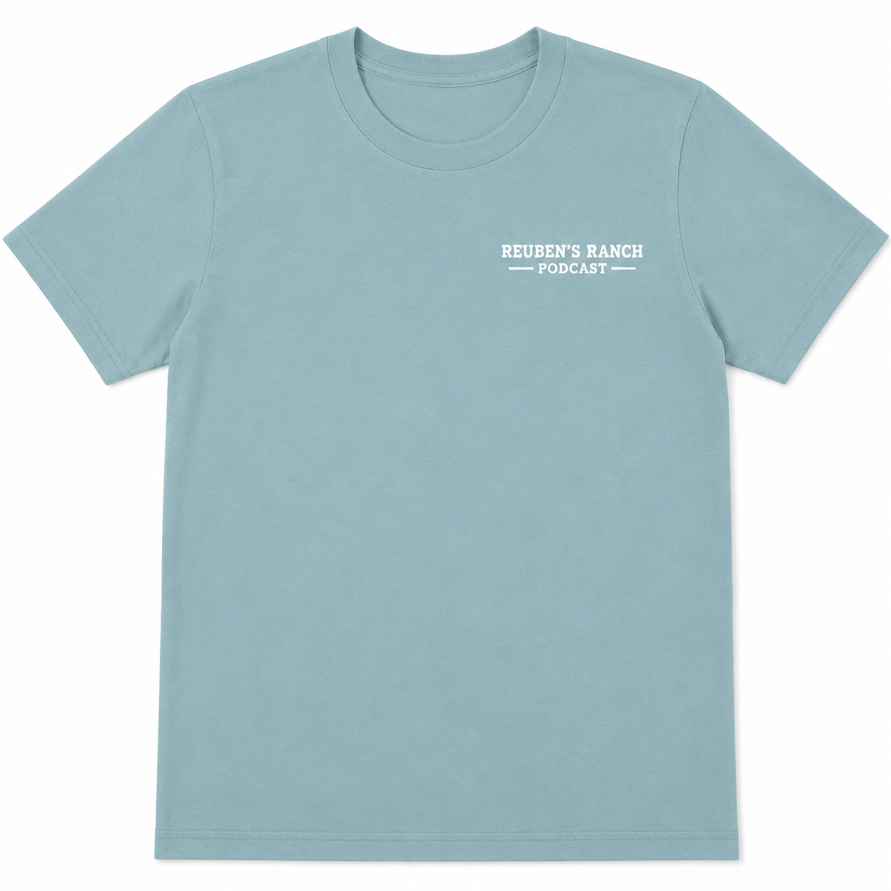 Rancher's Maple Tee (Ladies White Logo)
