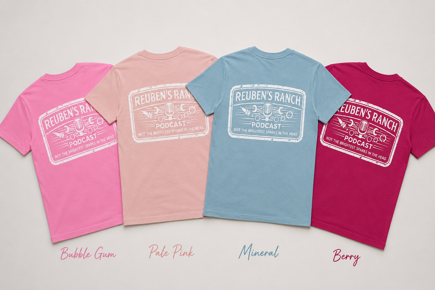Rancher's Maple Tee (Ladies White Logo)