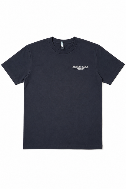 Rancher's Staple Tee (Men's White Logo)