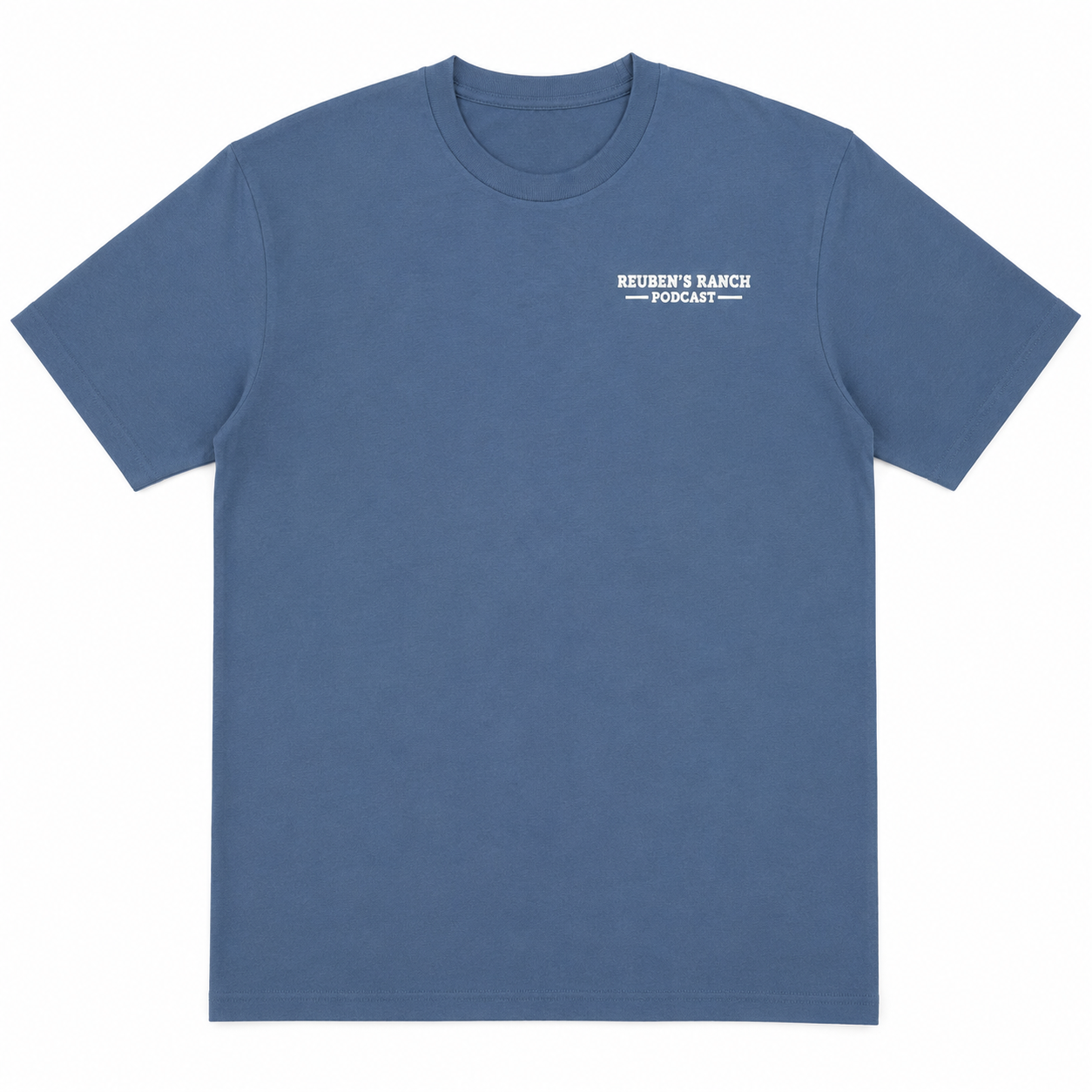 Rancher's Staple Tee (Men's White Logo)