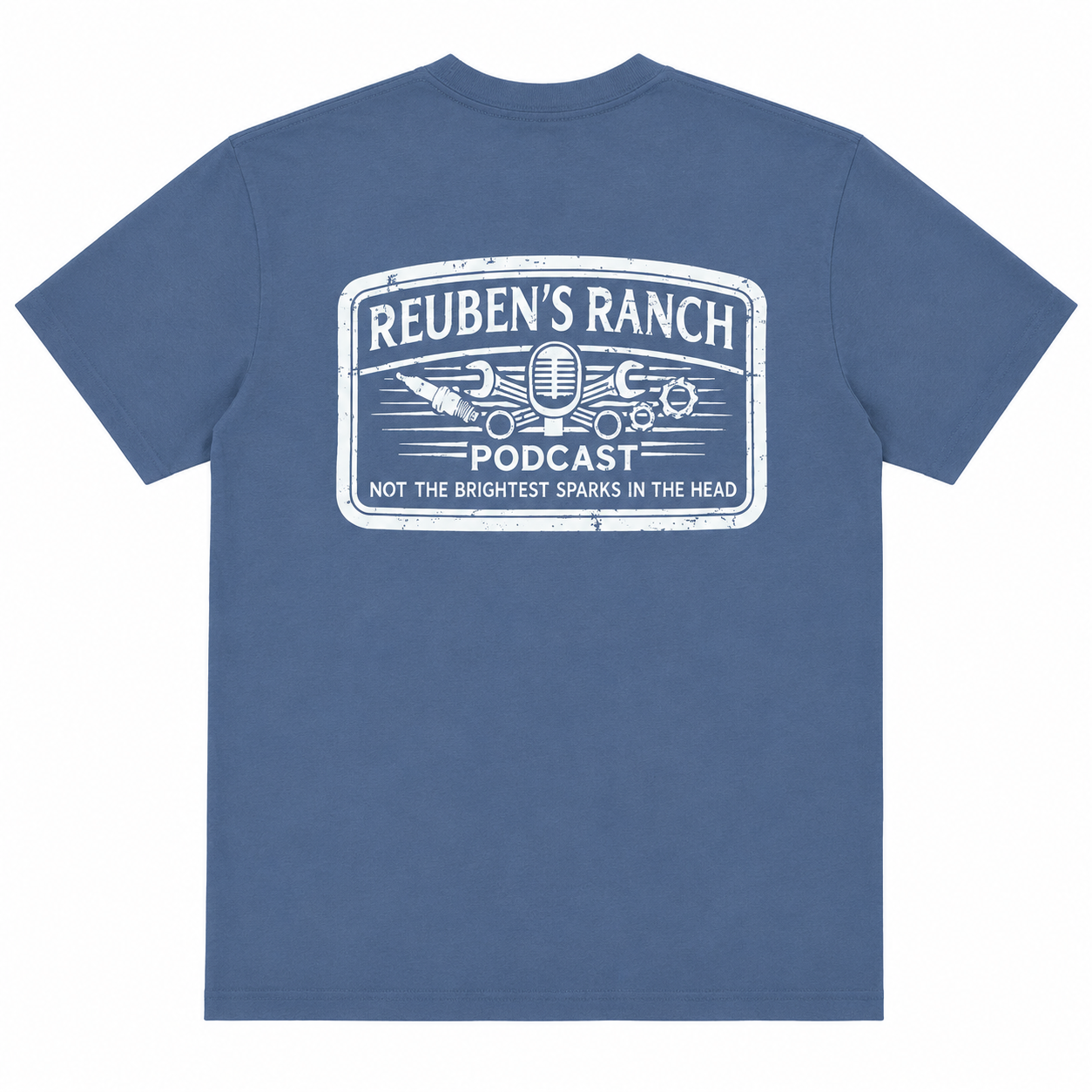 Rancher's Staple Tee (Men's White Logo)