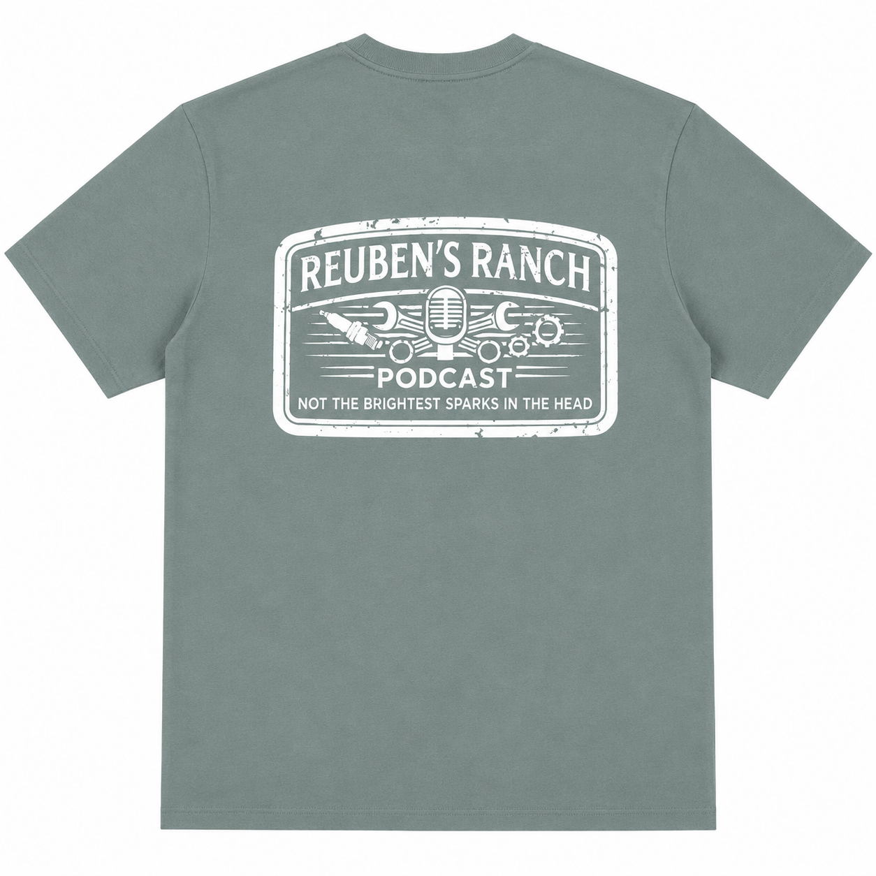 Rancher's Staple Tee (Men's White Logo)