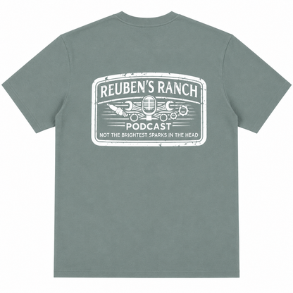 Rancher's Staple Tee (Men's White Logo)