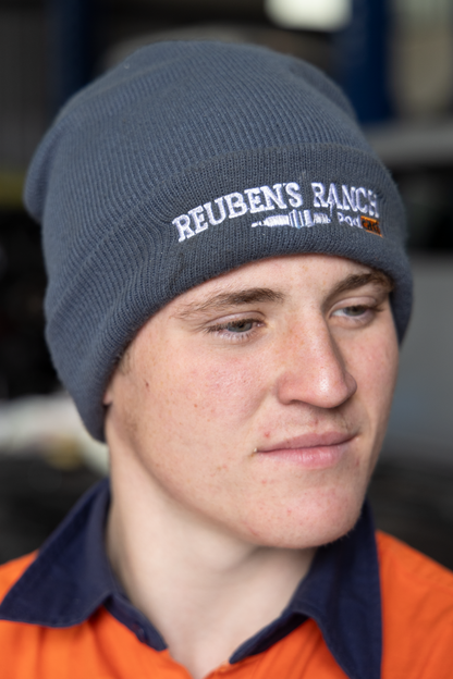 Reuben's Ranch Charcoal Beanie