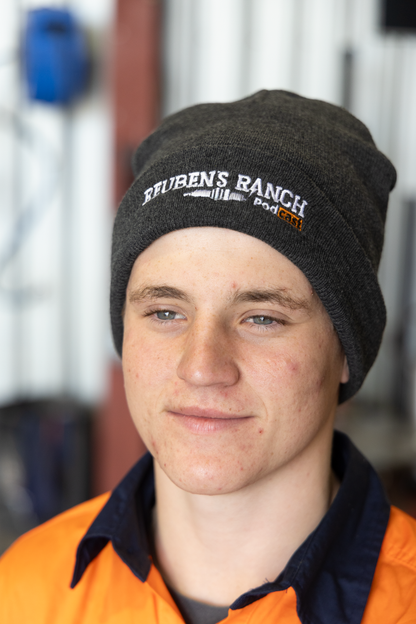 Reuben's Ranch Charcoal Beanie