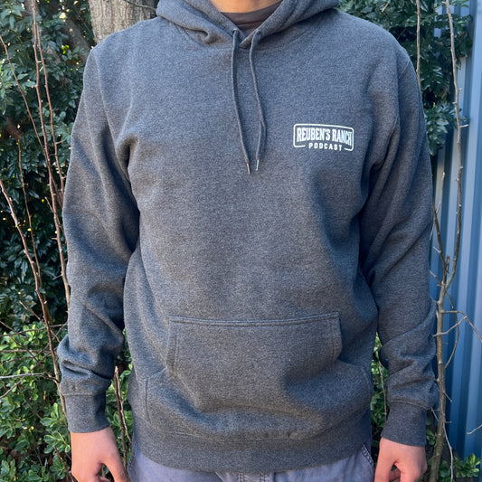 Rancher's Grey Stencil Hoodie Unisex