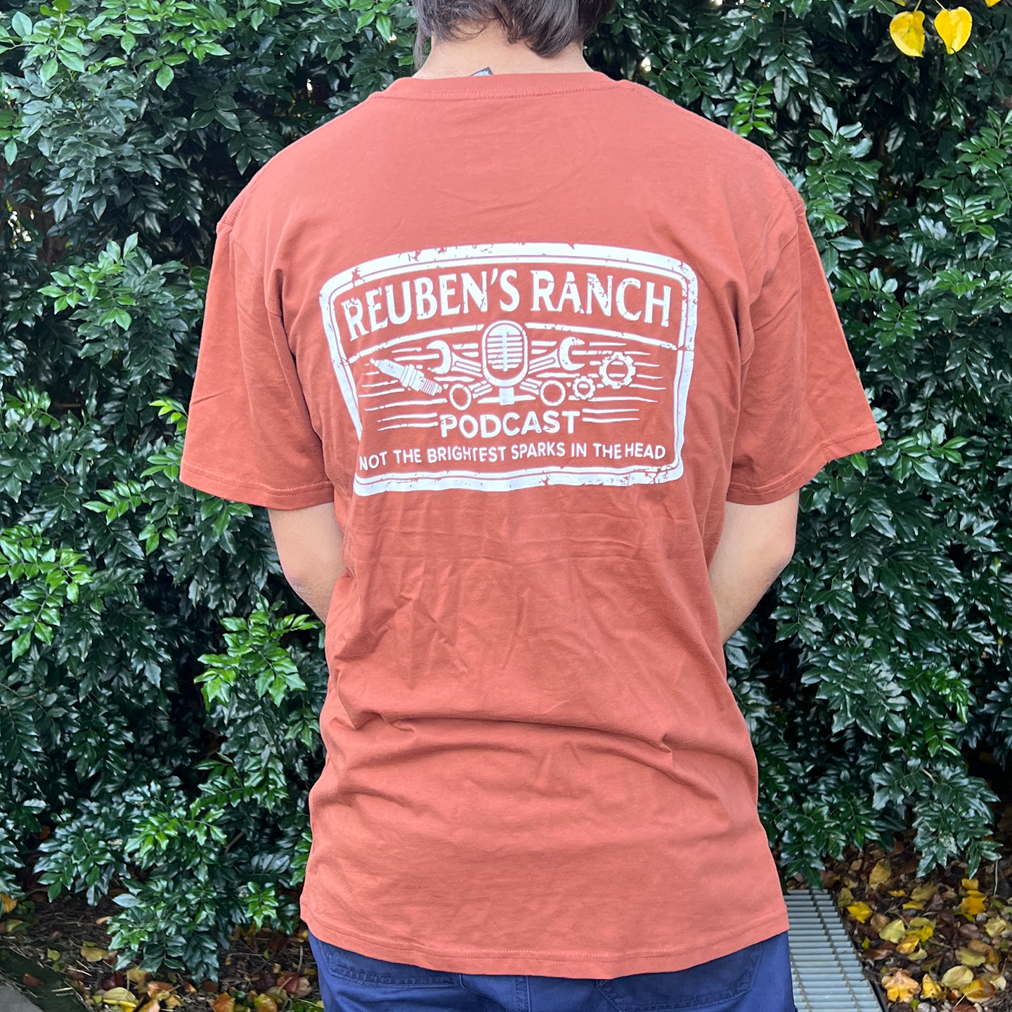Rancher's Staple Tee (Men's White Logo)