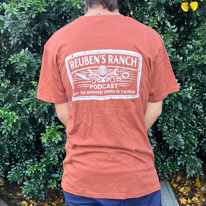 Rancher's Staple Tee (Men's White Logo)
