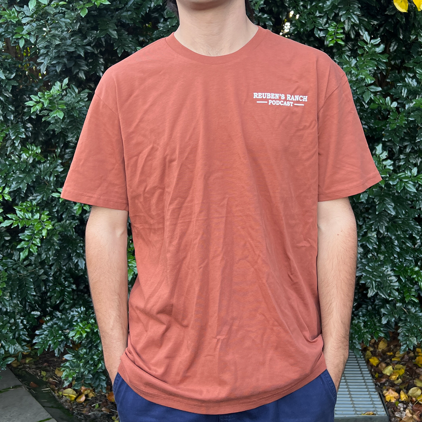 Rancher's Staple Tee (Men's White Logo)