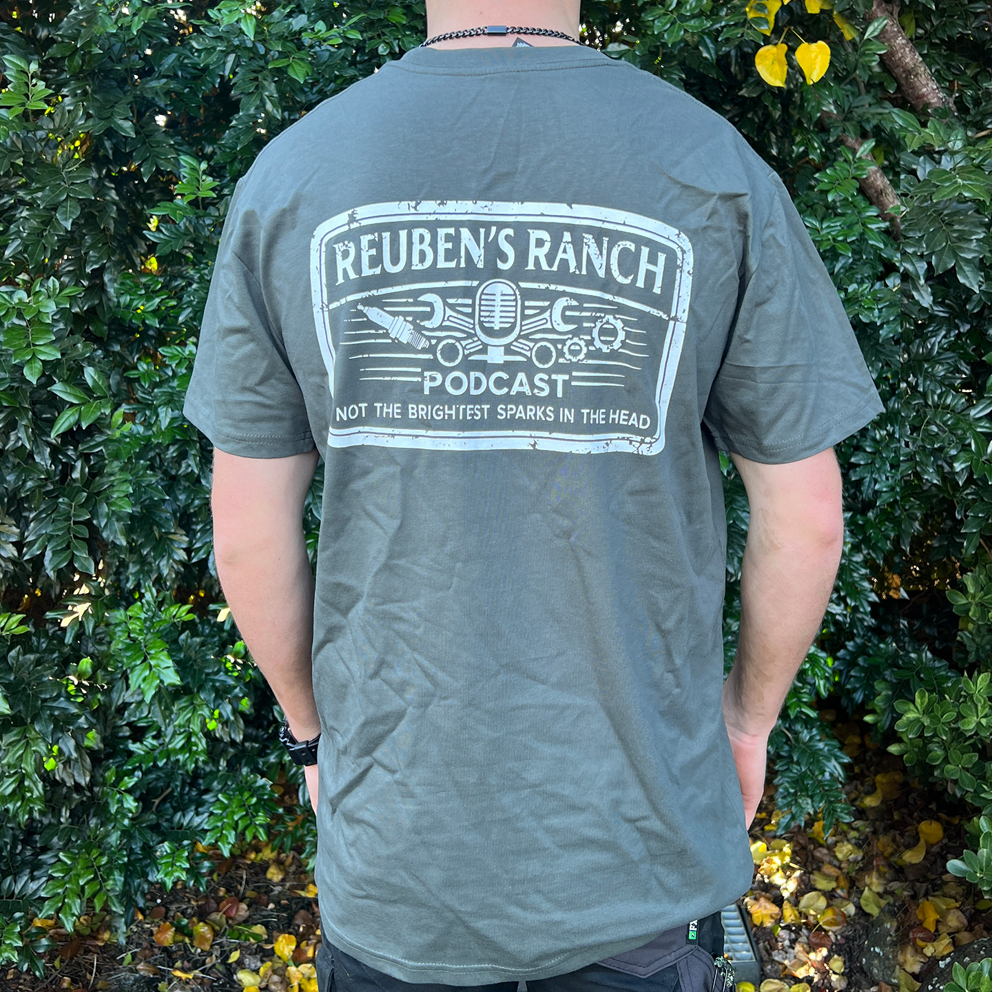 Rancher's Staple Tee (Men's White Logo)