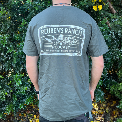 Rancher's Staple Tee (Men's White Logo)