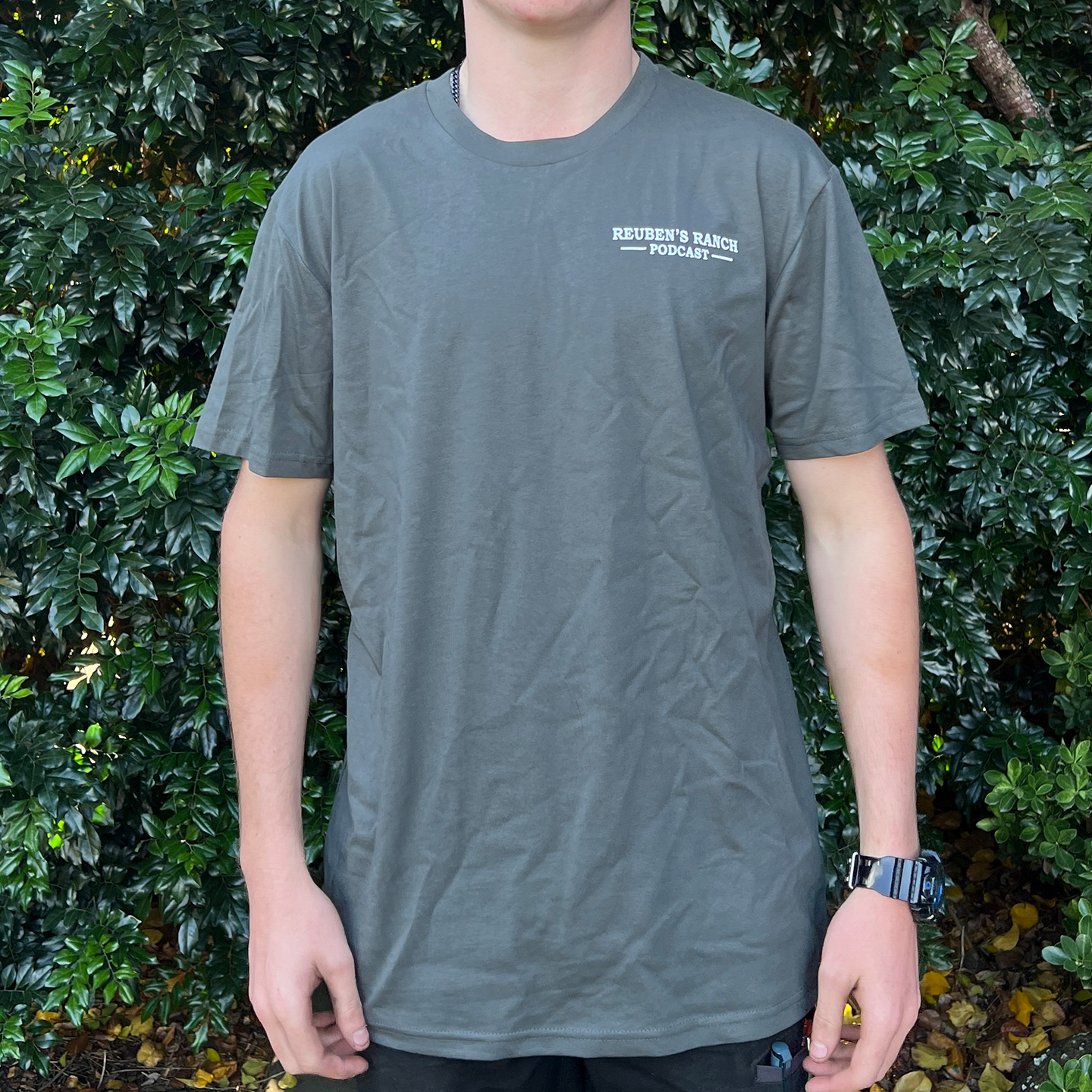 Rancher's Staple Tee (Men's White Logo)