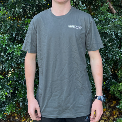 Rancher's Staple Tee (Men's White Logo)