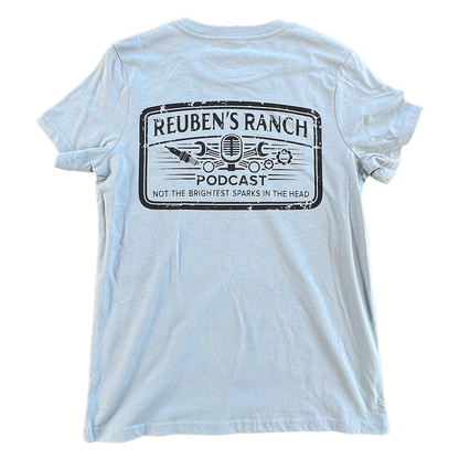 Rancher's Maple Tee (Ladies Black Logo)