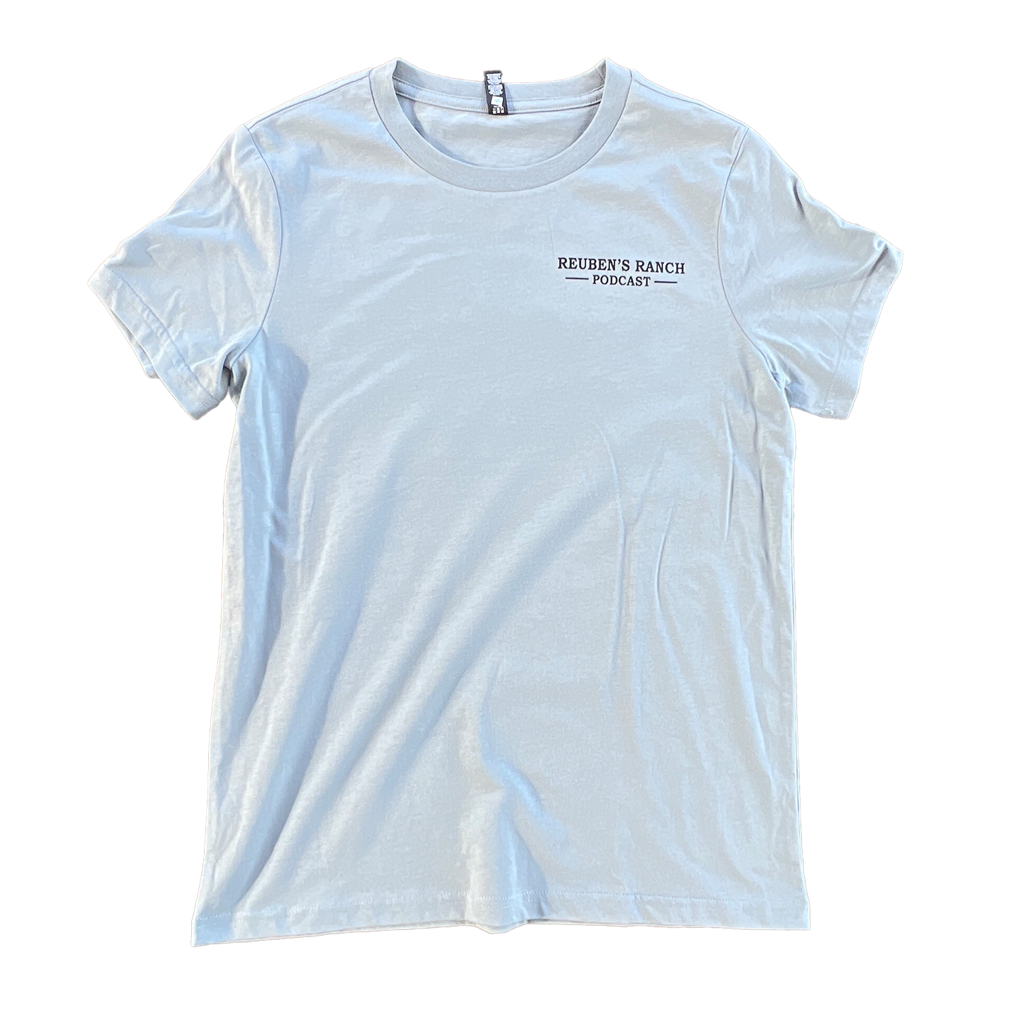 Rancher's Maple Tee (Ladies Black Logo)