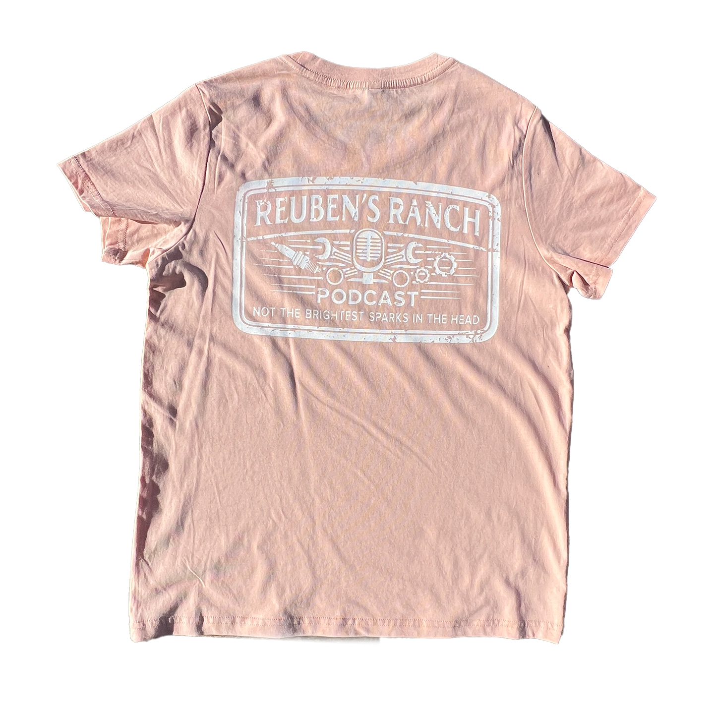 Rancher's Maple Tee (Ladies White Logo)
