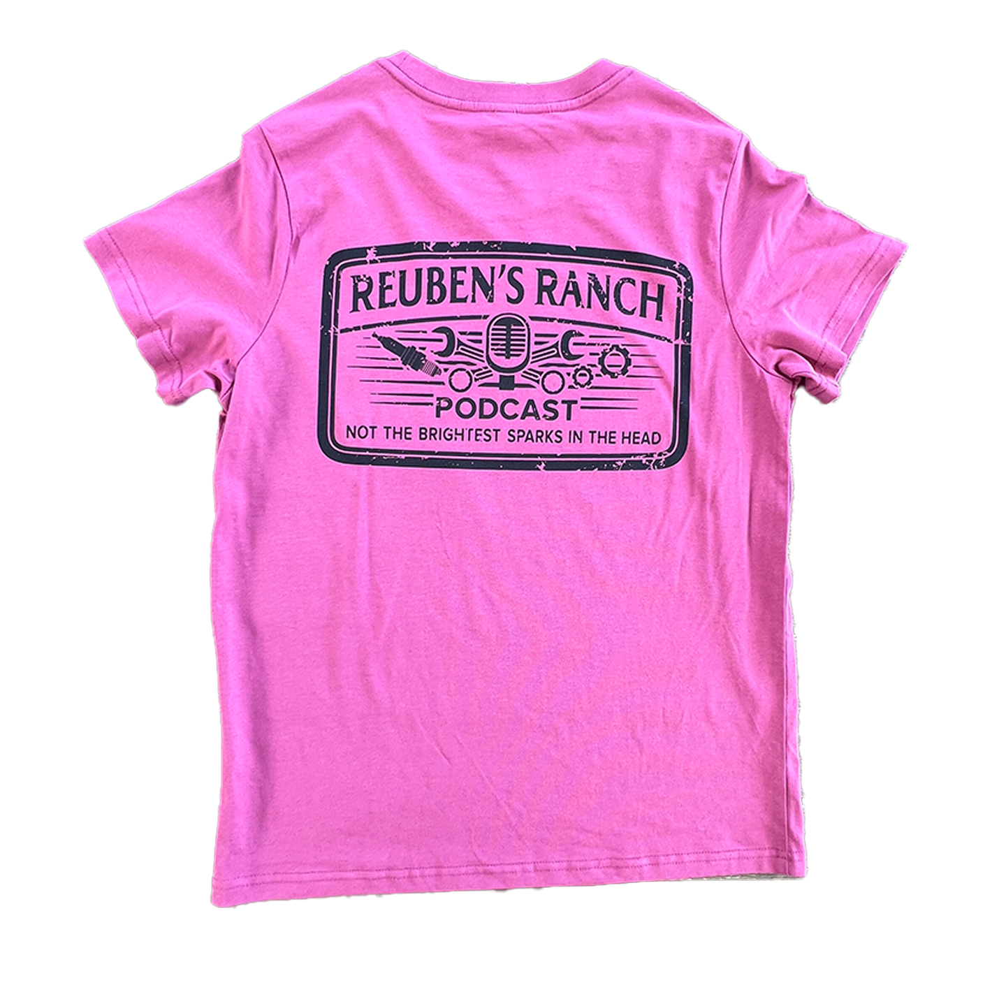 Rancher's Maple Tee (Ladies Black Logo)