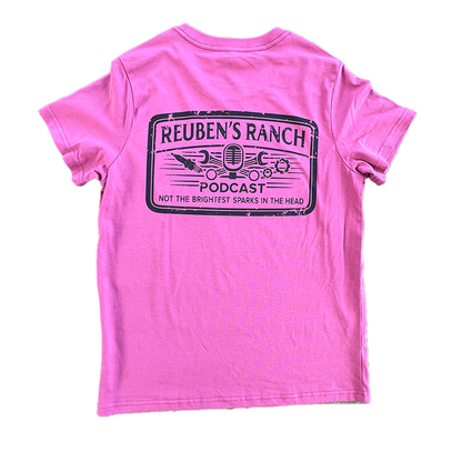 Rancher's Maple Tee (Ladies Black Logo)