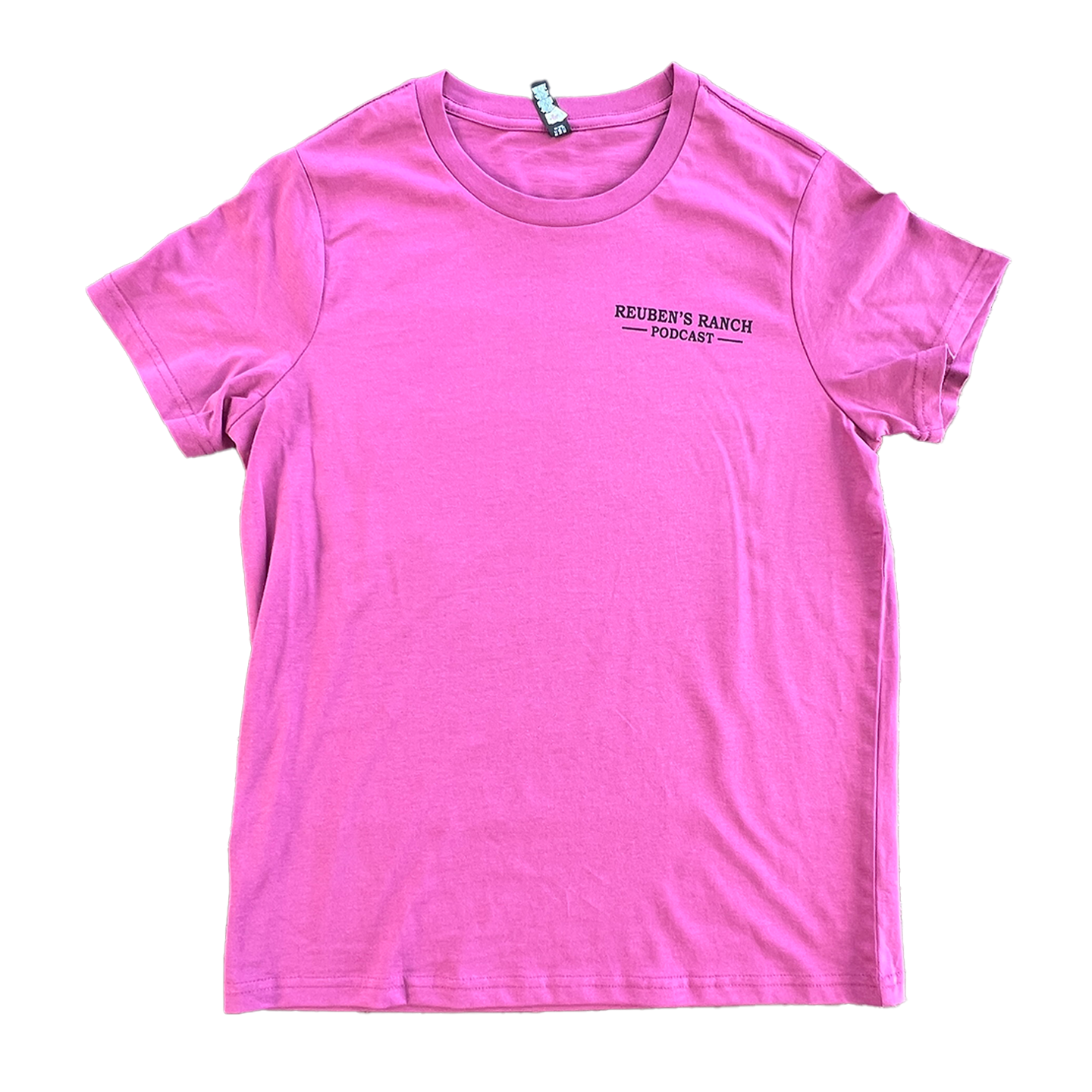 Rancher's Maple Tee (Ladies Black Logo)