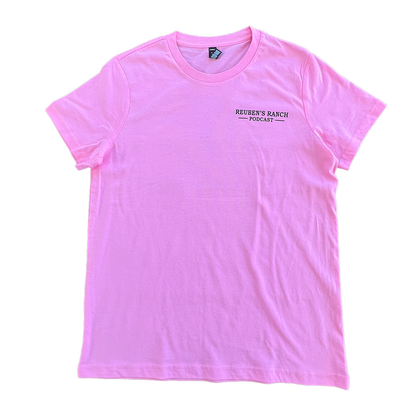 Rancher's Maple Tee (Ladies Black Logo)