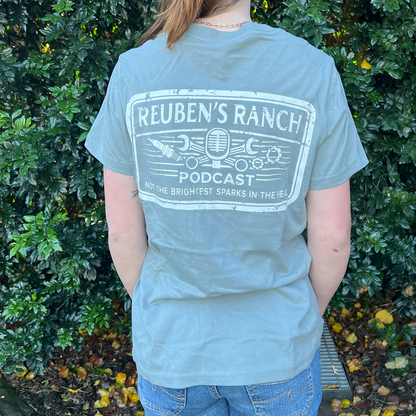Rancher's Maple Tee (Ladies White Logo)