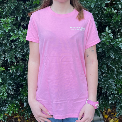 Rancher's Maple Tee (Ladies White Logo)